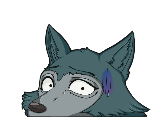 Legoshi Peeker Sticker
